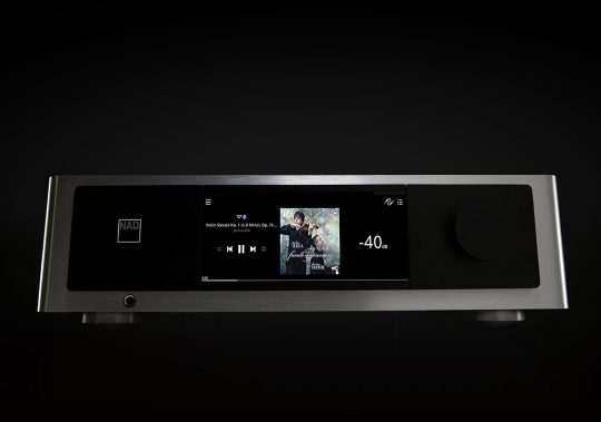 NAD m66 master series bluos streaming preamplifier dac