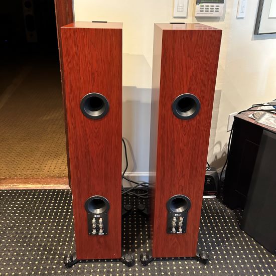 kef r700 floorstanding speakers pre owned trade in used