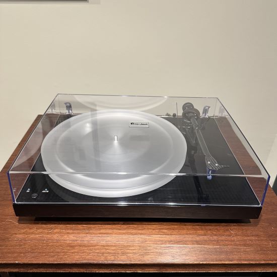 pro-ject debut carbon espirit sb manual belt drive turntable ortofon 2m blue used pre owned trade in