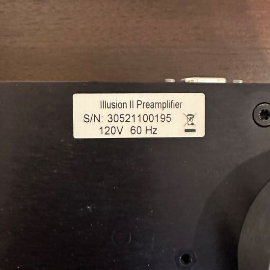 krell illusion ii preamplifier pre owned used trade in