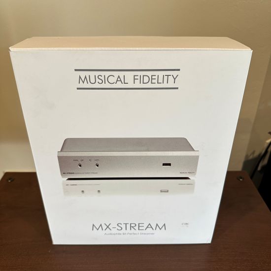musical fidelity mx-stream streamer network transport discontinued used pre owned trade in