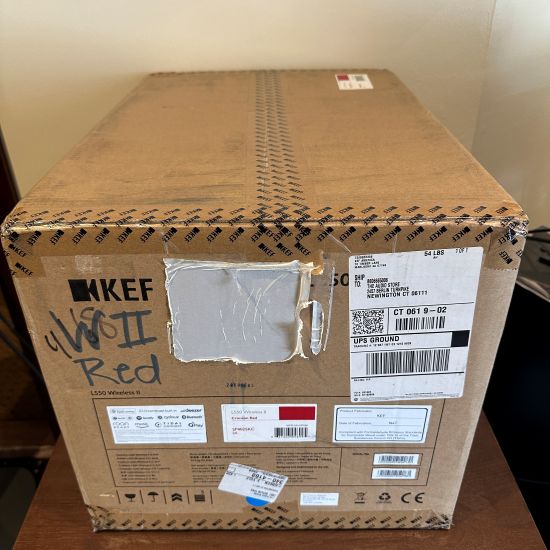 kef ls50wii wireless ii wireless bookshelf speaker used pre owned trade in