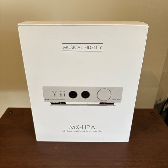 musical fidelity mx-hpa balanced headphone amplifier discontinued pre owned trade in used