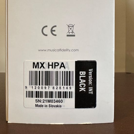 musical fidelity mx-hpa balanced headphone amplifier pre owned trade in used