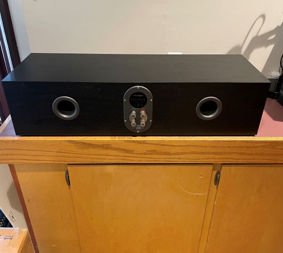 paradigm prestige 55c center channel speaker used pre owned trade in