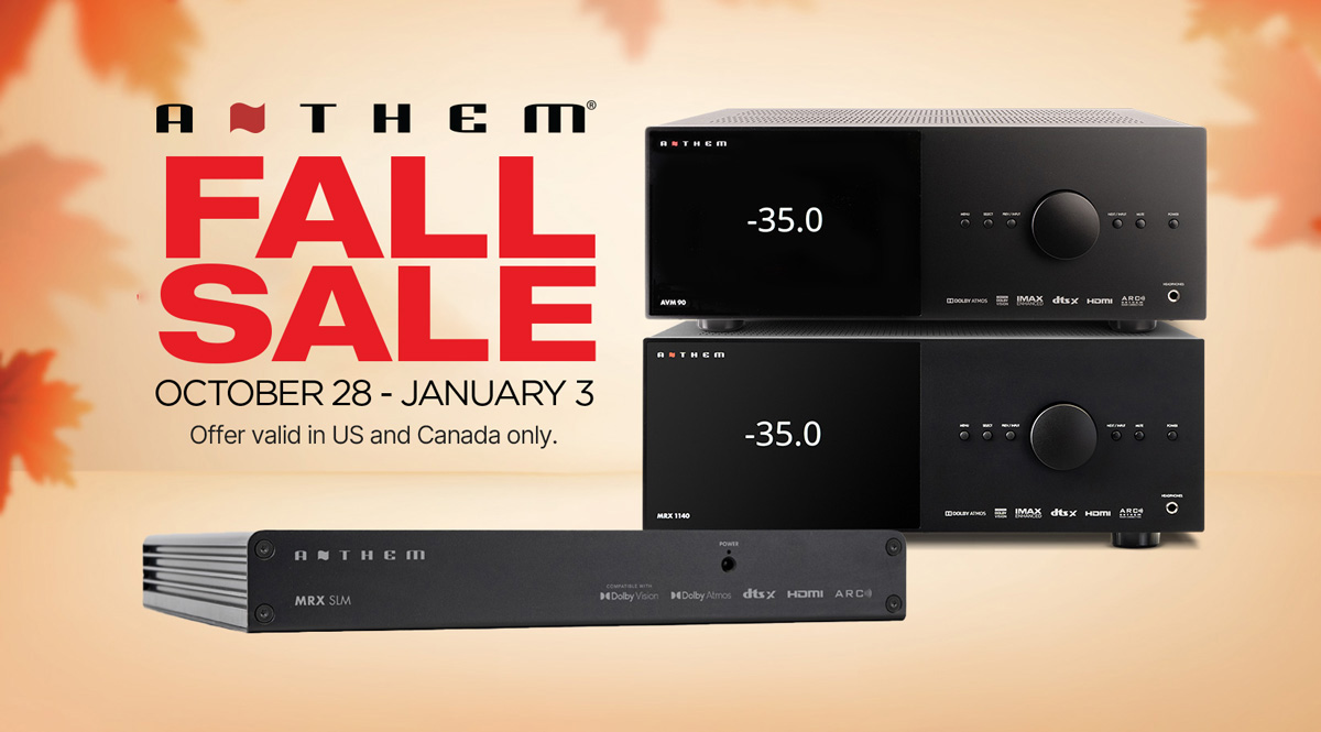 anthem receivers sale