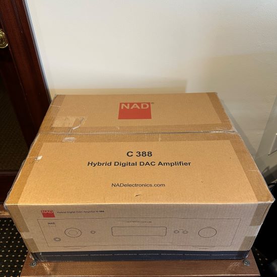 nad c 388 hybrid digital dac integrated amplifier bluos bluesound demo used pre owned trade in