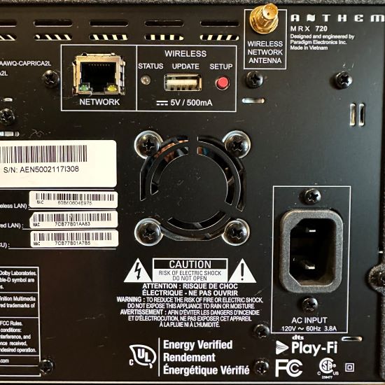 anthem mrx 720 home theater receiver used pre owned trade in