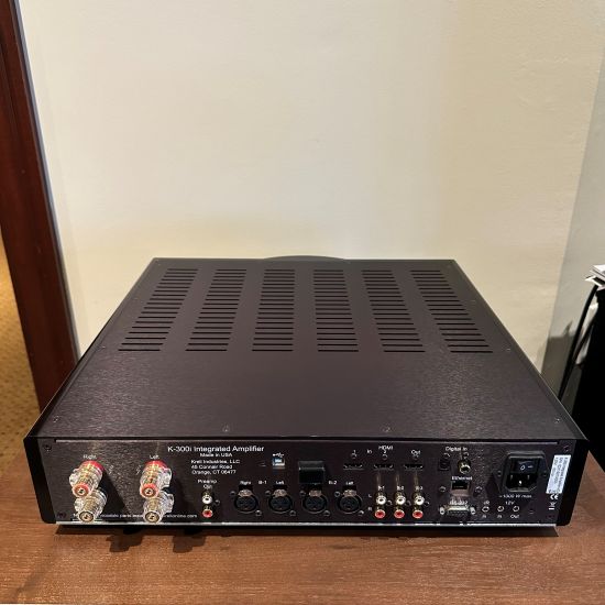 krell k300i stereo integrated amplifier digital module demo pre owned trade in used