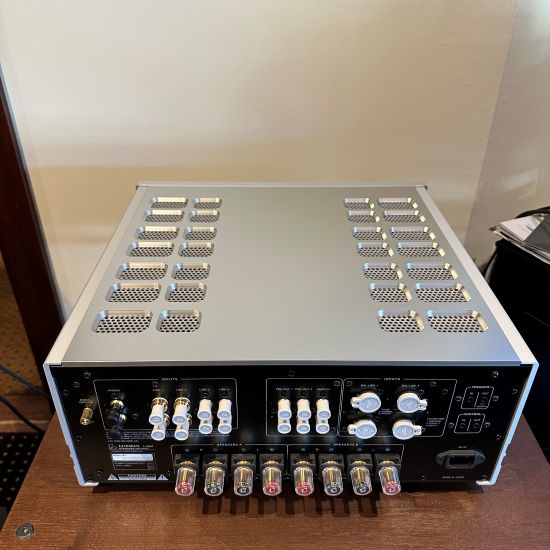 luxman l-509z stereo integrated amplifier pre owned trade in used